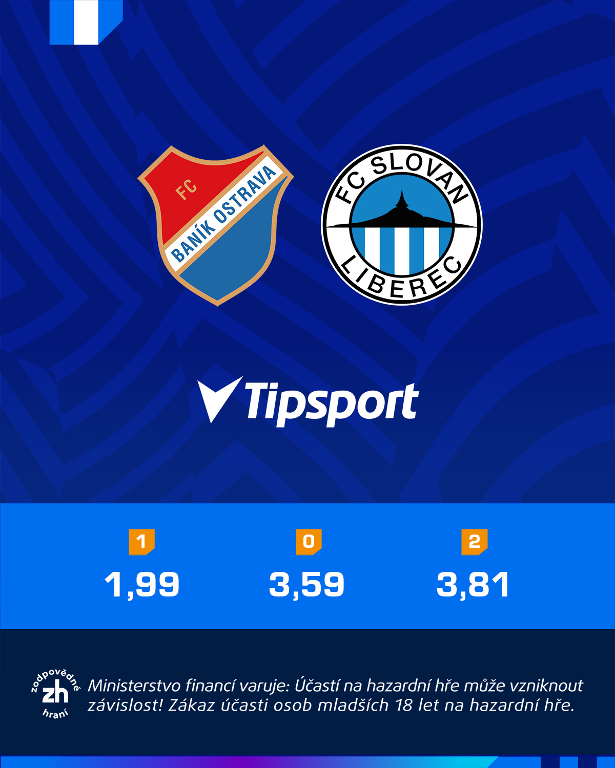 Vsaďte si u Tipsportu!